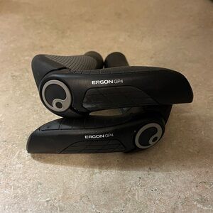 Ergon GP4 Black Bicycle Grips Large